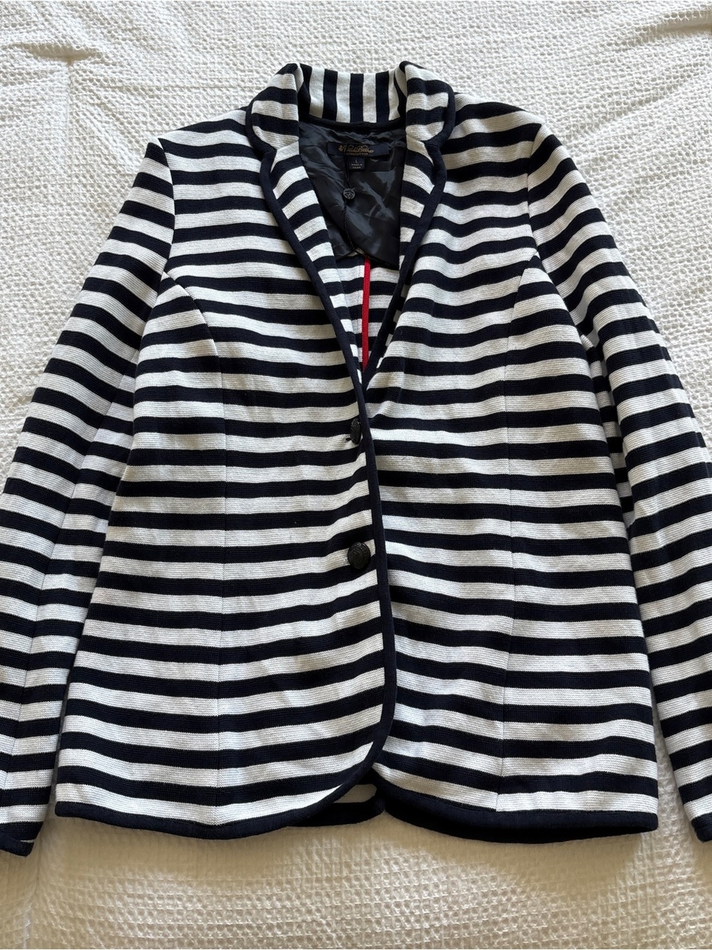 Brooks Brothers Cotton Striped Blazer